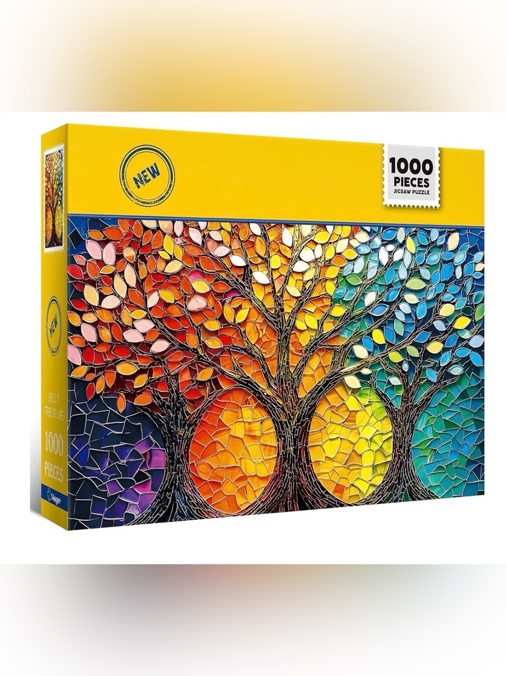 1000 Piece Jigsaw Puzzle - Colorful Tree of Life